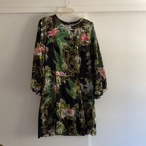 Isabel Marant Etoile tropical print mini dress